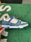 LV Skates Blue Canvas