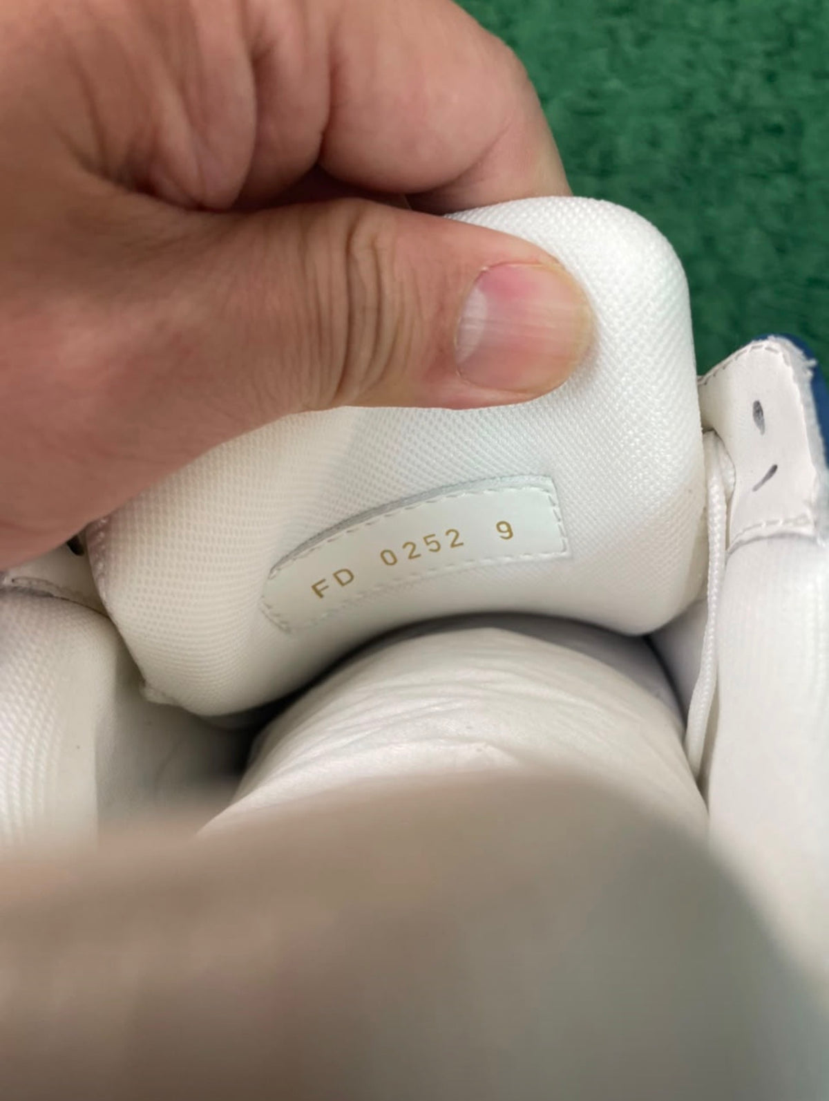 LV Skates Blue Canvas