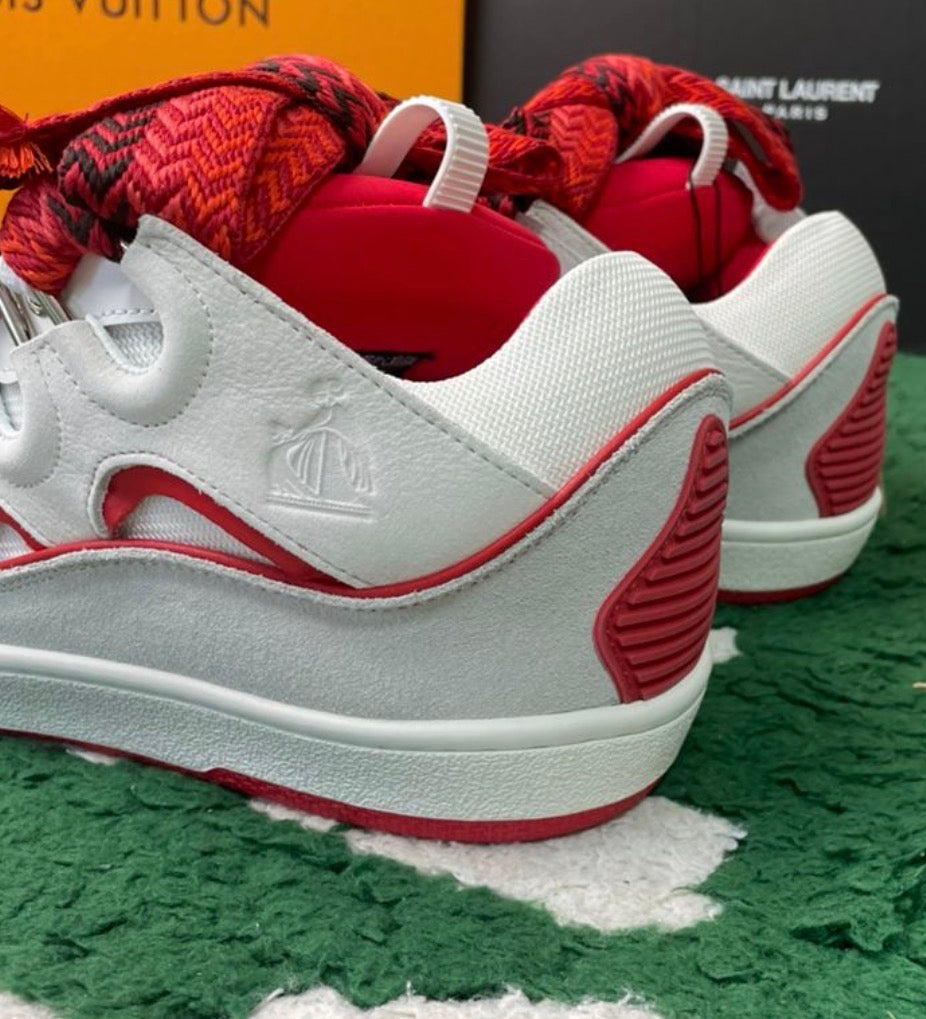 LA Red Skate Sneakers