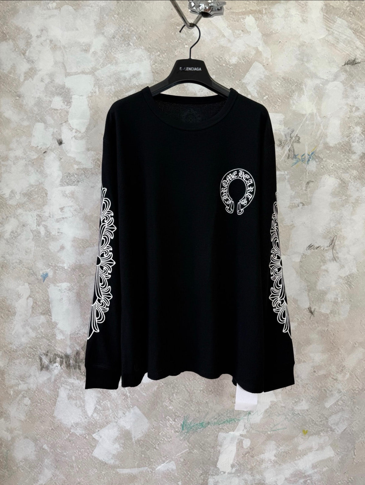 CH Horse Shoe Black Long sleeve