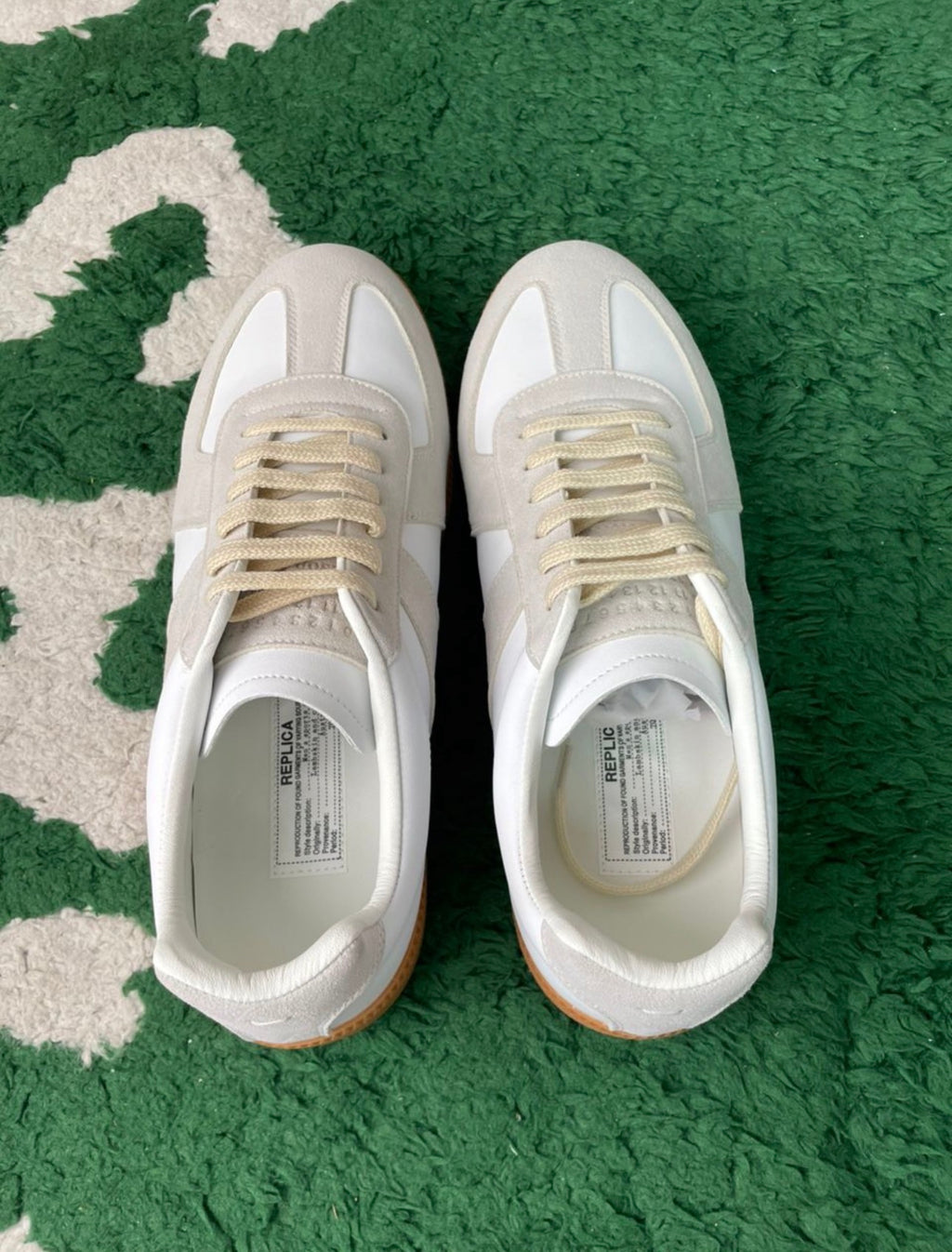 White MM Paris Sneakers