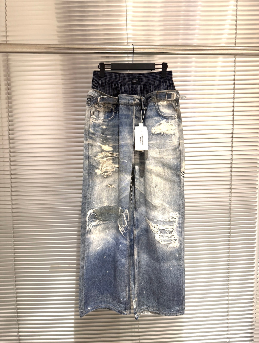 Preorder protocal underwear Blue denim Jeans