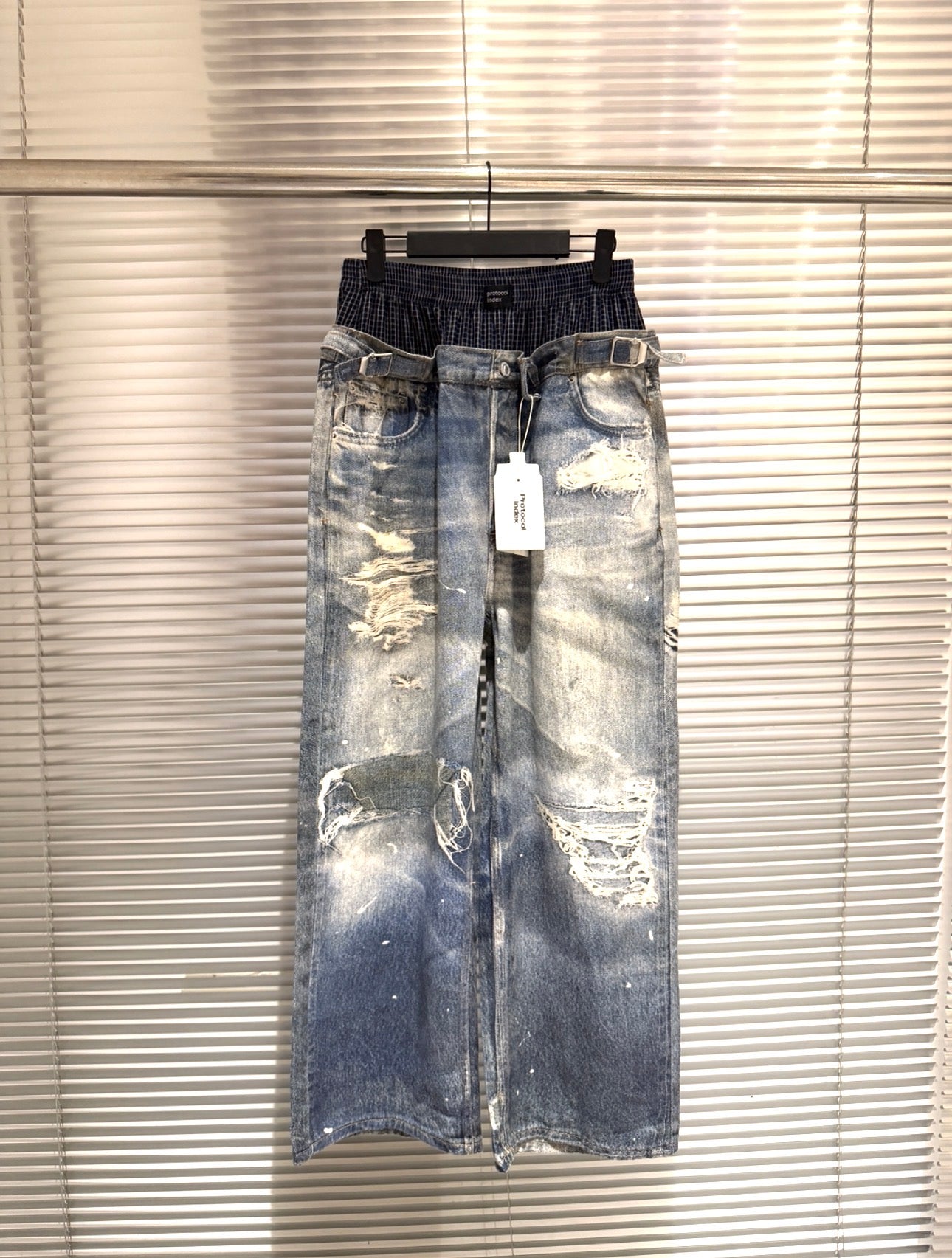 Preorder protocal underwear Blue denim Jeans
