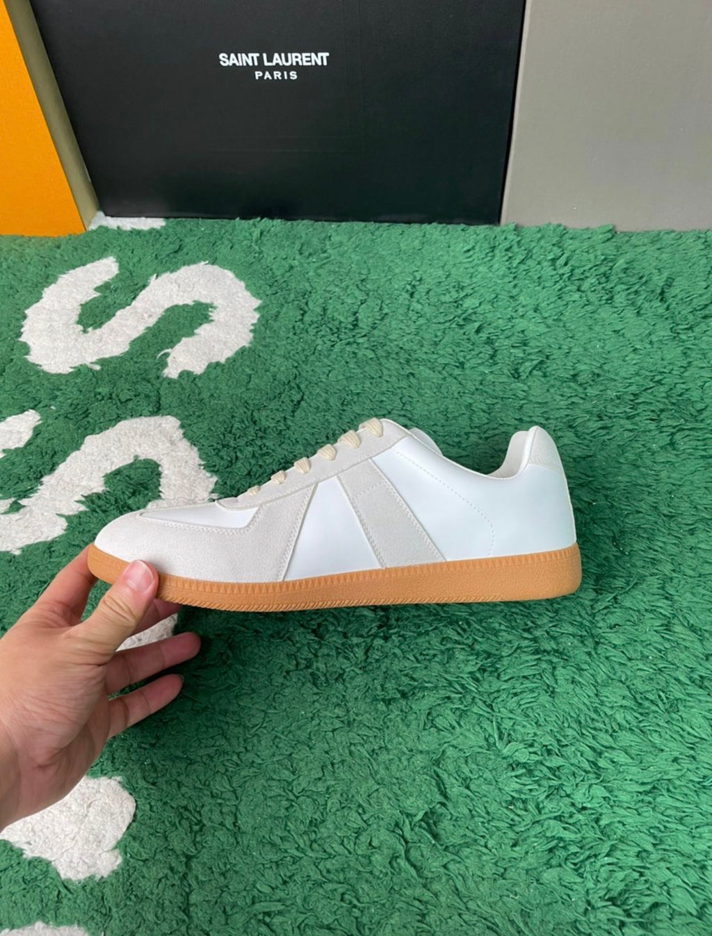 White MM Paris Sneakers